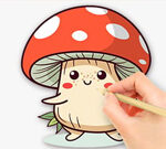 Coloring Book: Mushroom Game: A Fun and Relaxing Creative Experience